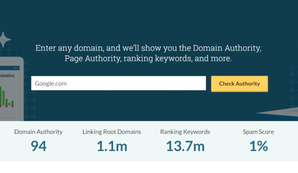 Domain Authority Checker Tools